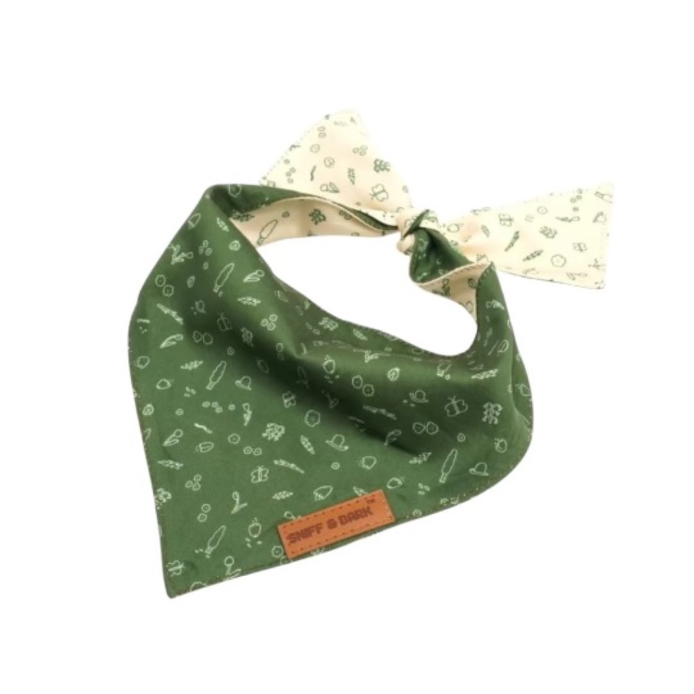 Sniff & Bark Playground 2-in-1 Reversible Dog Bandana